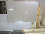 Portable Single Sided Free Standing White Board 240cm x 120cm (8ft x 4ft) - Image 3