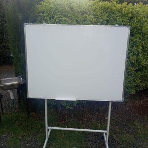Portable Single Sided White Board 120cm x 90cm (4ft x 3ft)