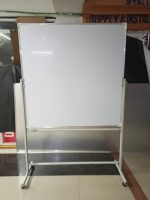 Portable Double-Sided Rotational White Board 120cm x 120cm (4ft x 4ft) - Image 43