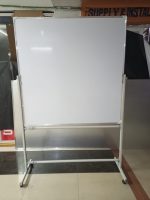 Portable Double-Sided Rotational White Board 120cm x 120cm (4ft x 4ft) - Image 27