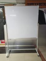 Portable Double-Sided Rotational White Board 120cm x 120cm (4ft x 4ft) - Image 32