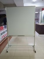 Portable Double-Sided Rotational White Board 120cm x 120cm (4ft x 4ft) - Image 30