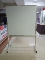 Portable Double-Sided Rotational White Board 120cm x 120cm (4ft x 4ft) - Image 33