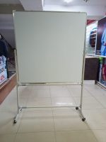 Portable Double-Sided Rotational White Board 120cm x 120cm (4ft x 4ft) - Image 23
