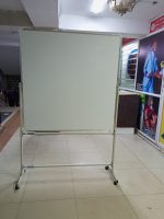 Portable Double-Sided Rotational White Board 120cm x 120cm (4ft x 4ft) - Image 12
