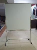 Portable Double-Sided Rotational White Board 120cm x 120cm (4ft x 4ft) - Image 7