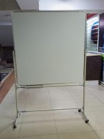 Portable Double-Sided Rotational White Board 120cm x 120cm (4ft x 4ft) - Image 5