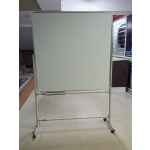 Portable Double-Sided Rotational White Board 120cm x 120cm (4ft x 4ft)