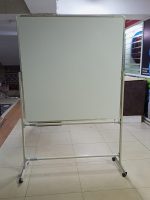 Portable Double-Sided Rotational White Board 120cm x 120cm (4ft x 4ft) - Image 49