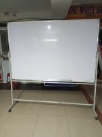 Portable Doublesided Rotational White Board 150cm x 120cm (5ft x 4ft)