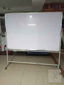 Portable Single Sided White Board 180cm x 120cm (6ft x 4ft)