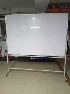 Portable Single Sided White Board 150cm x 120cm (5ft x 4ft) - Image 7