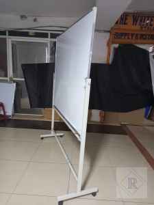 Portable Single Sided White Board 180cm x 120cm (6ft x 4ft) - Image 9