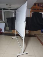 Portable Double Sided Rotational White Board 120cm x 90cm (4ft x 3ft) - Image 15