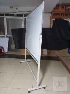 Portable Single Sided White Board 180cm x 120cm (6ft x 4ft) - Image 5