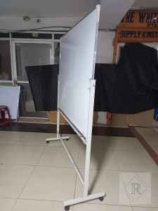 Portable Single Sided White Board 120cm x 90cm (4ft x 3ft) - Image 10