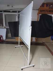 Portable Single Sided White Board 180cm x 120cm (6ft x 4ft) - Image 10