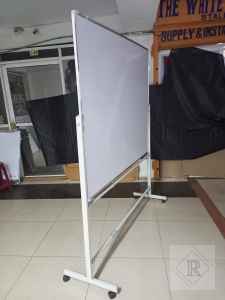 Portable Single Sided White Board 180cm x 120cm (6ft x 4ft) - Image 11