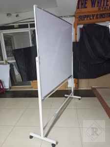 Portable Single Sided White Board 180cm x 120cm (6ft x 4ft)