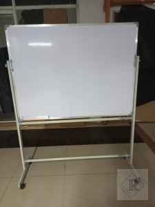 Portable Single Sided White Board 120cm x 90cm (4ft x 3ft)