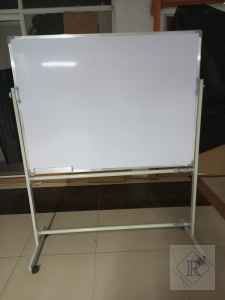 Portable Single Sided White Board 120cm x 90cm (4ft x 3ft)
