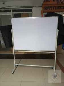 Portable Single Sided White Board 120cm x 90cm (4ft x 3ft) - Image 11