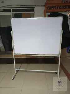 Portable Single Sided White Board 120cm x 90cm (4ft x 3ft) - Image 12