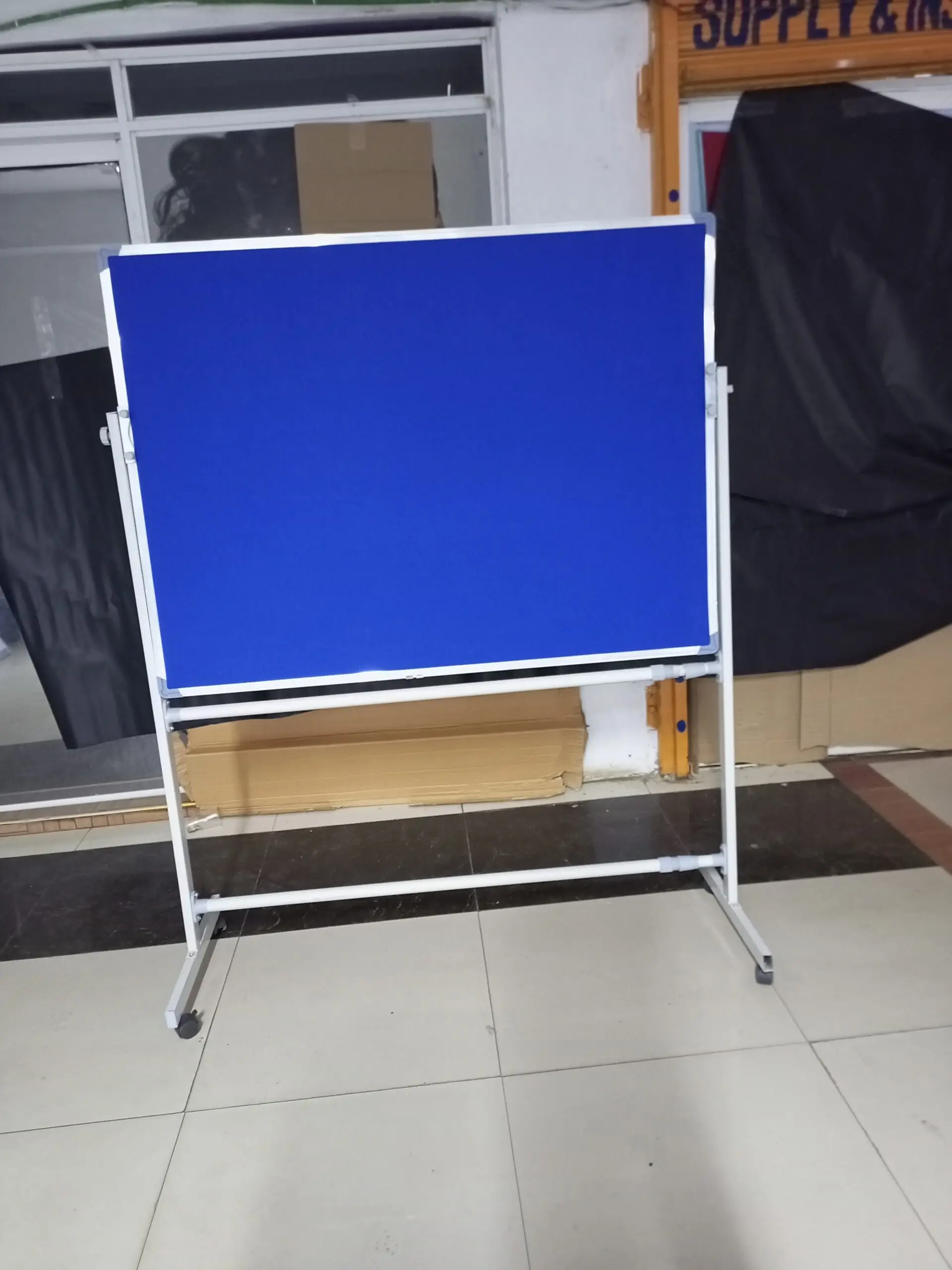 IMG_20230425_181557_779 Heavy Duty Free Standing Notice Board 120cm x 90cm (4ft x 3ft) - Image 9