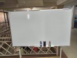 Portable Double Sided Rotational White Board 180cm x 120cm (6ft x 4ft)