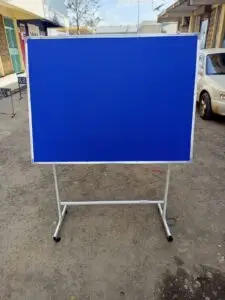 Heavy Duty Free Standing  Notice Board 150cm x 120cm (5ft x 4ft)
