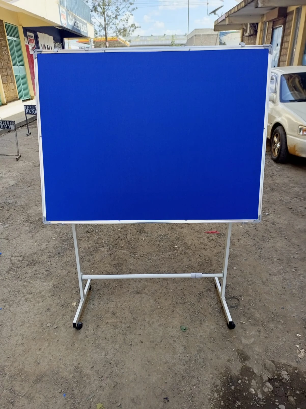 WhatsApp Image 2023-11-09 at 14.13.29 Heavy Duty Free Standing Notice Board 150cm x 120cm (5ft x 4ft) - Image 1