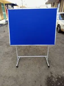 Free Standing  Notice Board 120cm x 120cm (4ft x 4ft) - Image 3