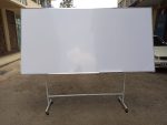 Portable Double Sided Rotational White Board 240cm x 120cm (8ft x 4ft)