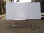 Portable Double Sided Rotational White Board 240cm x 120cm (8ft x 4ft) - Image 4