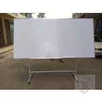 Portable Single Sided Standing White Board 240cm x 120cm (8ft x 4ft)