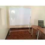 Portable Single Sided White Board 150cm x 120cm (5ft x 4ft) - Image 19
