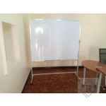 Portable Double-Sided Rotational White Board 150cm x 120cm (5ft x 4ft) - Image 2