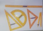 Sundar White Board, Chalk Board, Blackboard Technical Drawing Set Square - Image 4