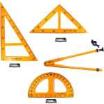 Sundar White Board, Chalk Board, Blackboard Technical Drawing Set Square