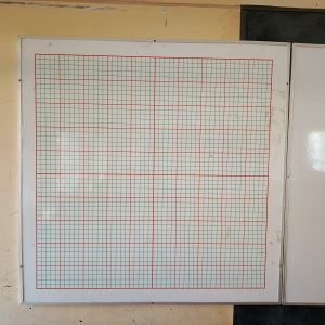 Heavy duty laminated graph board