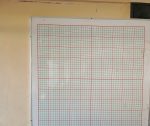 Heavy duty laminated graph board