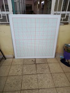 Magnetic Grid Board 120cm x 120cm (4ft x 4ft) - Image 5