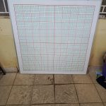 Laminated Graph Board 120cm x 120cm (4ft x 4ft)