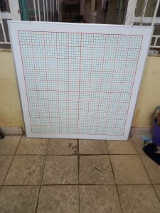 Magnetic Grid Board 120cm x 120cm (4ft x 4ft) - Image 7