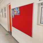 Wall Mounted Notice Board 240cm x 120cm (8ft x 4ft)