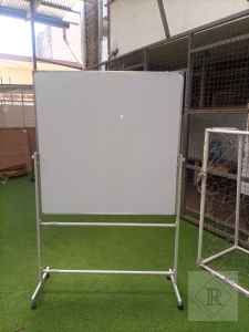 Magnetic White Board With Stand 120cm x 120cm