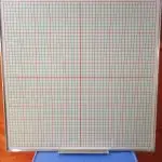 Imported Magnetic Grid Board 120cm x 120cm (4ft x 4ft)