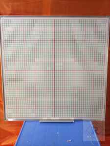 Imported Magnetic Grid Board 120cm x 120cm (4ft x 4ft)