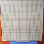 Imported Magnetic Grid Board 120cm x 120cm (4ft x 4ft)