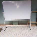 Single-sided Magnetic White Board With Stand 150cm x 120cm (5ft x 4ft)